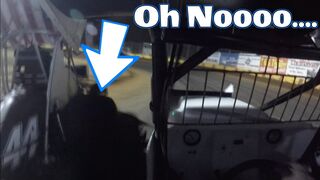 Tanner Holmes Losing The Race With 7 To Go | Sunset Speedway Park | Full Onboard | August 16th, 2018