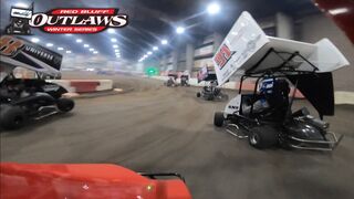 Tanner Holmes 6th to 3rd A Main | Red Bluff Outlaws | Full Outlaw Kart Onboard | February 2nd, 2020
