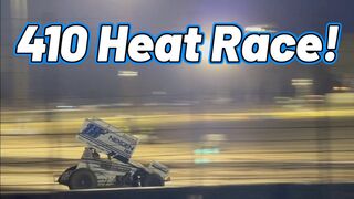 Tanner Holmes 410 Sprint Car Heat Race | Keller Auto Speedway | Full Race | April 10th, 2021