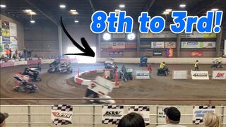 Carly Holmes 8th to 3rd Heat Race | Red Bluff Outlaws | Full Race | March 19th, 2021
