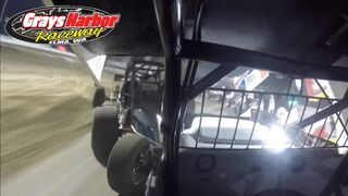 Tanner Holmes 13th to 3rd A Main Event | Grays Harbor Raceway | Full Onboard | August 17th, 2018
