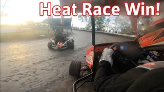 Tanner Holmes Outlaw Kart Heat Win | Cycleland Speedway | Full Onboard | June 6th, 2020