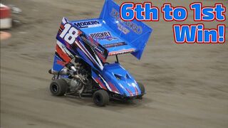 Tanner Holmes 6th to 1st Dominating Win | Red Bluff Outlaws | Full Race | December 4th, 2016