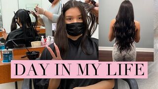 Day In My Life!! (House Mom update, New hair, Piercing )