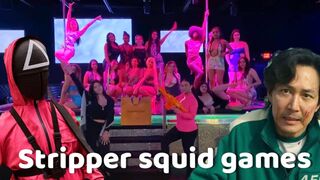 STRIPPERS PLAYING SQUID GAMES IN REAL LIFE ???? (for a designer bag????)