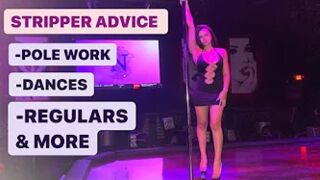 BEST ADVICE FOR STRIPPERS!! (Pole work, champagne room & more!!) ????????