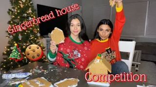 ONE HANDED GINGERBREAD HOUSE COMPETITION ????????