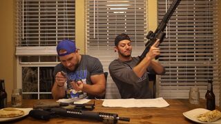 AR15 Burrito Eating Challenge With FuriousPete