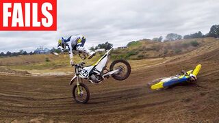 Funny Dirt Bike CRASHES and FAILS 2021