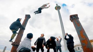 STORROR Parkour STICK IT Challenge ????????