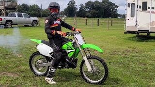 I bought a KX250 Two Stroke! - First Ride