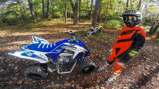 He got a NEW Raptor 700R!