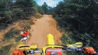 Hidden Motocross Track in the Woods!