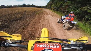 2017 Raptor 700R vs RMZ250