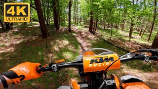 Trail Riding SX125 Two-Stroke (4K UHD)