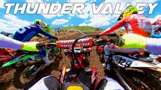 450 Moto 1 | Thunder Valley Pro Motocross National | Absolute Chaos!