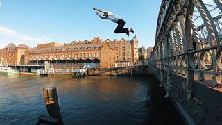 SCARY Parkour Water Challenges - Hamburg ????????