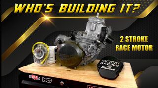 Pulling my CR250 TWO STROKE Engine! *Engine Builder Reveal*