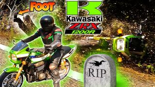 Irreplaceable Kawasaki Crashed ????