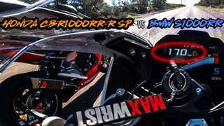 Extremely Fast Roll Racing BMW S1000RR vs Honda CBR1000RR-R SP