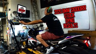 2020 BMW S1000RR DYNO RESULTS *STOCK*