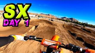 MY FIRST DAY RIDING SUPERCROSS! - The Journey Begins...
