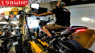 2020 BMW S1000RR Road to 200whp Dyno Results