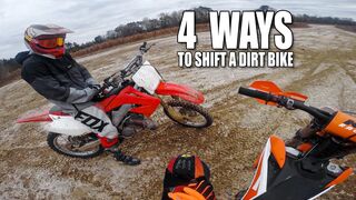 4 Ways to Shift a Dirt Bike