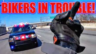 COOL & ANGRY COPS VS BIKERS 2020 | POLICE + BIKERS = TROUBLE!!!