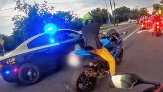COOL & ANGRY COPS VS BIKERS | POLICE VS MOTORCYCLE