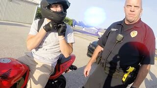 Cops Vs Bikers - Biker Tries To Pull Gun & Cool Cops [Ep.#11]