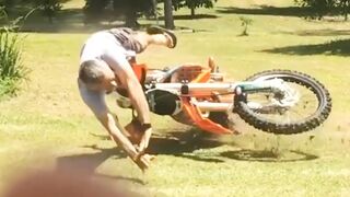How NOT TO RIDE a Dirt Bike