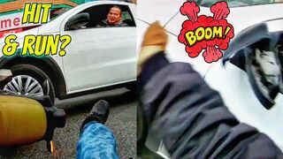 HIT & RUN DRIVER LOSES MIRROR - NOBODY Said the BIKE LIFE Would be EASY!!! [Ep.#131]