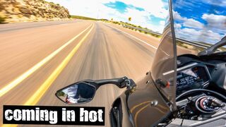 POV: attacking the canyons on ZX10R