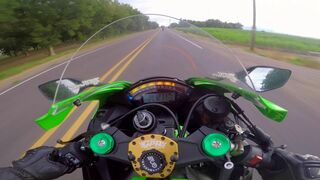 GoPro Onboard POV ZX10R Group Motorcycle Ride