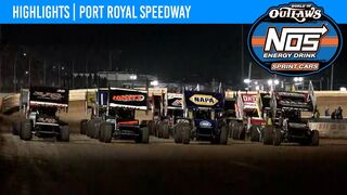 World of Outlaws NOS Energy Drink Sprint Cars Port Royal Speedway, October 8, 2022 | HIGHLIGHTS