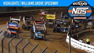 World of Outlaws NOS Energy Drink Sprint Cars Williams Grove Speedway, Sept. 30, 2022 | HIGHLIGHTS
