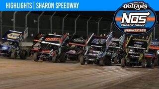 World of Outlaws NOS Energy Drink Sprint Cars Sharon Speedway, September 24, 2022 | HIGHLIGHTS