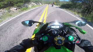 Motorcycle POV Ride Through Gila National Forest