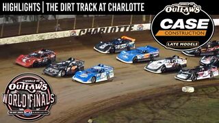 World of Outlaws CASE Late Models The Dirt Track at Charlotte, November 2, 2022 | HIGHLIGHTS