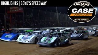 World of Outlaws CASE Late Models at Boyd’s Speedway September 23, 2022 | HIGHLIGHTS