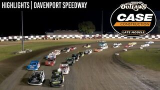 World of Outlaws CASE Late Models at Davenport Speedway August 26, 2022 | HIGHLIGHTS