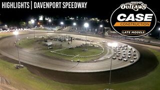 World of Outlaws CASE Late Models at Davenport Speedway August 25, 2022 | HIGHLIGHTS