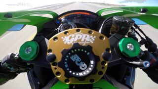 ZX10R reading max speed on dash 189 mph