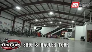 Larson Marks Racing: Shop & Hauler Tour
