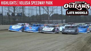 World of Outlaws Late Models at Volusia Speedway Park January 21, 2022 | HIGHLIGHTS