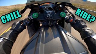 Cruising on 2019 Kawasaki Ninja ZX10R Superbike through Mountain Road!
