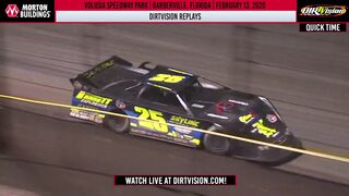 DIRTVISION REPLAYS | Volusia Speedway Park February 13th, 2020