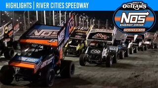 World of Outlaws NOS Energy Drink Sprint Cars, River Cities Speedway August 26, 2022 | HIGHLIGHTS
