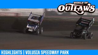 World of Outlaws NOS Energy Drink Sprint Cars Volusia Speedway Park February 9, 2019 | HIGHLIGHTS